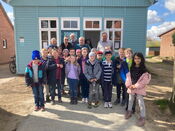 Einweihung blaues Haus