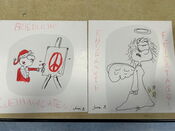 Weihnachtskarten der 4a aus dem Kunstunterricht